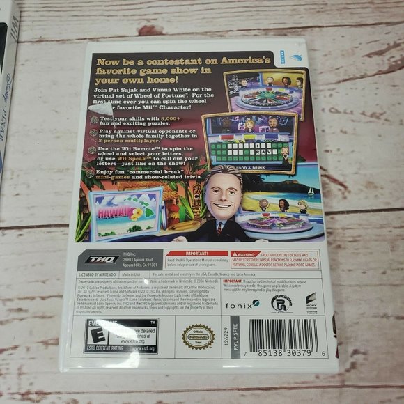 THQ Megamind, Hotwheels, Up & Wheel Of Fortune Wii 4 Game Bundle No Scratches - Picture 4 of 12